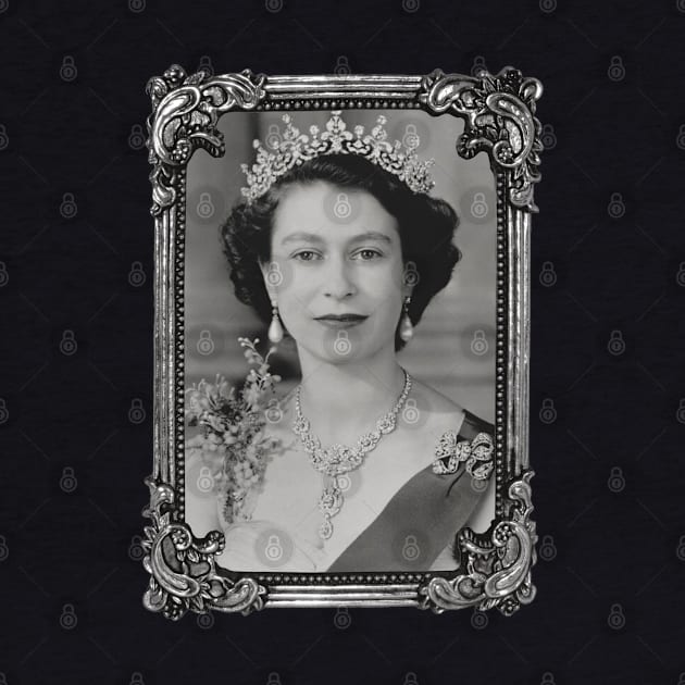 Vintage Queen Elizabeth II by Distant War